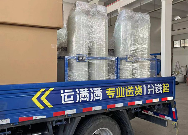 北京發(fā)貨全自動軟水器4套